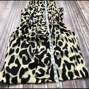 Calvin Klein leopard animal print summer dress